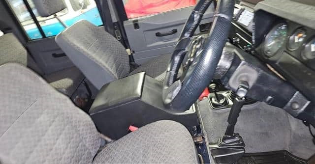 Is the LAND ROVER DEFENDER 110 2001 suitable for off-road driving in Uganda?